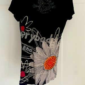 Desigual form fitting tee